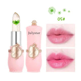 1Pcs Crystal Jelly Girl Lip Balm long lasting Magical Color Lipstick