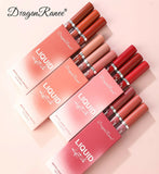 Dragon Ranee 3Pcs Nude Liquid Lipstick Set Matte A