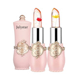 Julystar 1 Peice Crystal Jelly Girl Lip Balm Moisturizing Non-stick Cup Magical Color Changing Lipstick As A Gift Lip Care