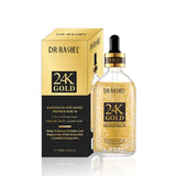 DR.RASHEL 24K Gold Series (Gel Cream Cleansing Gel Eye Serum Primer Serum) Anti Aging Combo Of 4